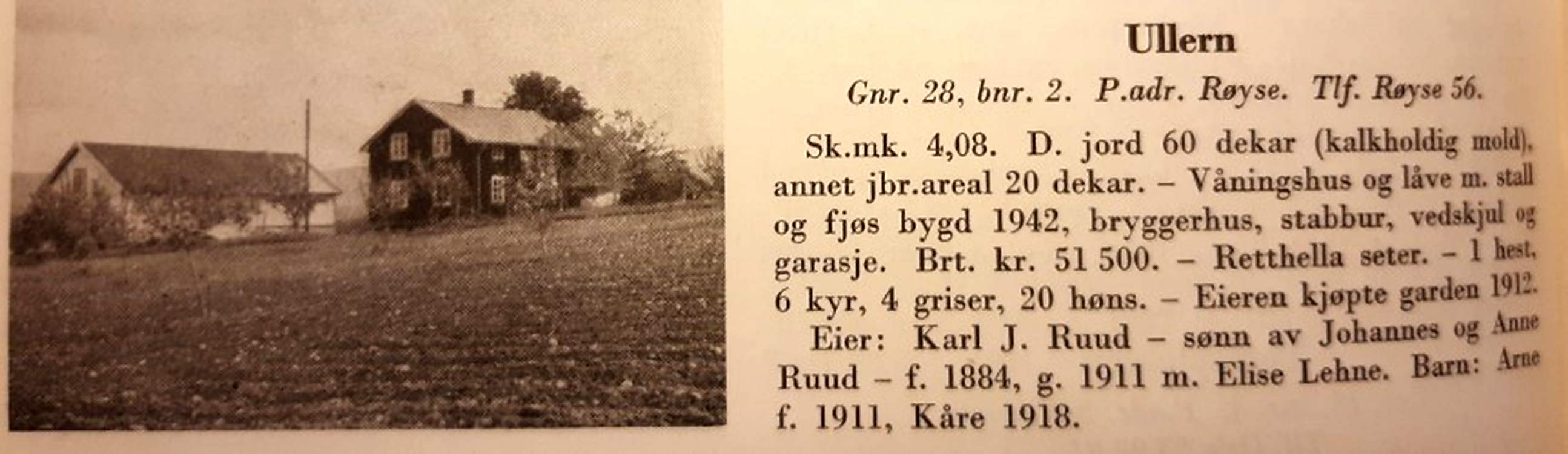 Bygdebokside om Ullern